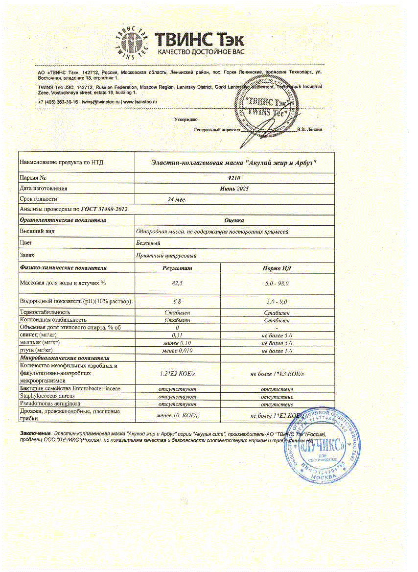Паспорт №062025